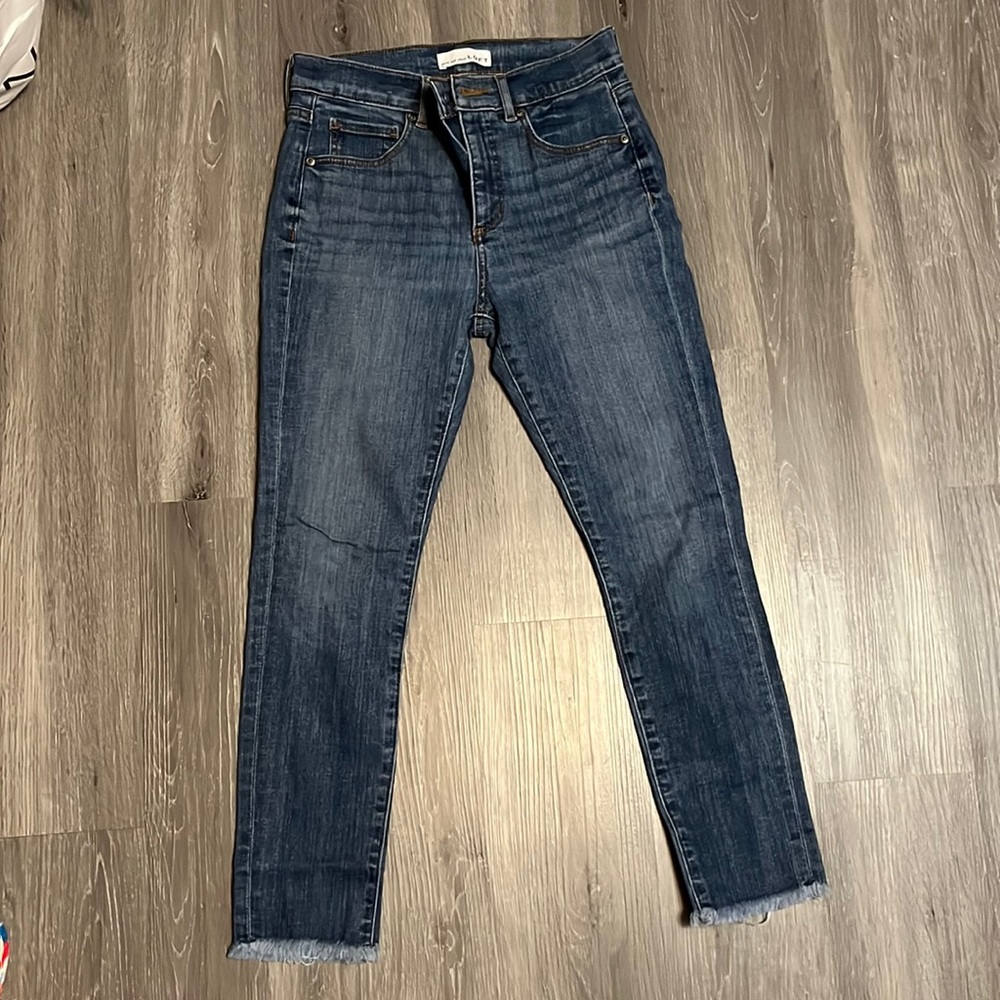 LOFT high waisted skinny jeans